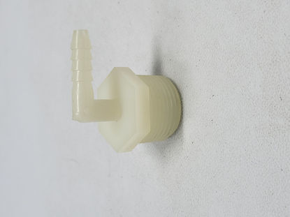 Picture of KING NIPPLE NYLON 90* 1/4"X3/4" MPT