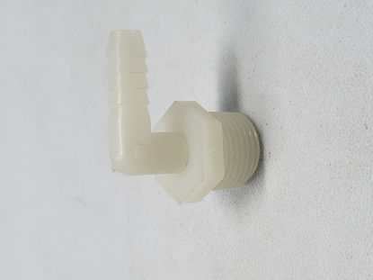 Picture of KING NIPPLE NYLON 90* 3/8"X1/2" MPT