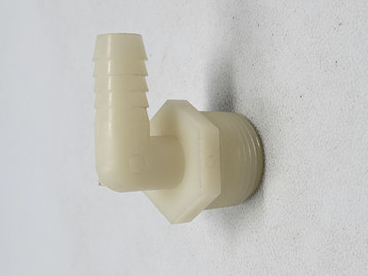 Picture of KING NIPPLE NYLON 90* 1/2"X3/4" MPT