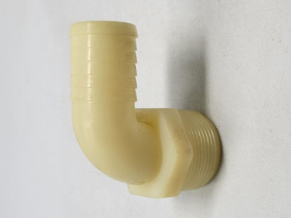 Picture of KING NIPPLE NYLON 90* 1-1/4"X1-1/4" MPT