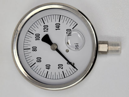 Picture of GAUGE PRESSURE OIL FILLED SS 4" 160#